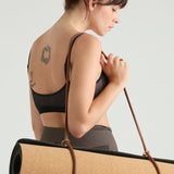 Yoga Mat Strap Cognac