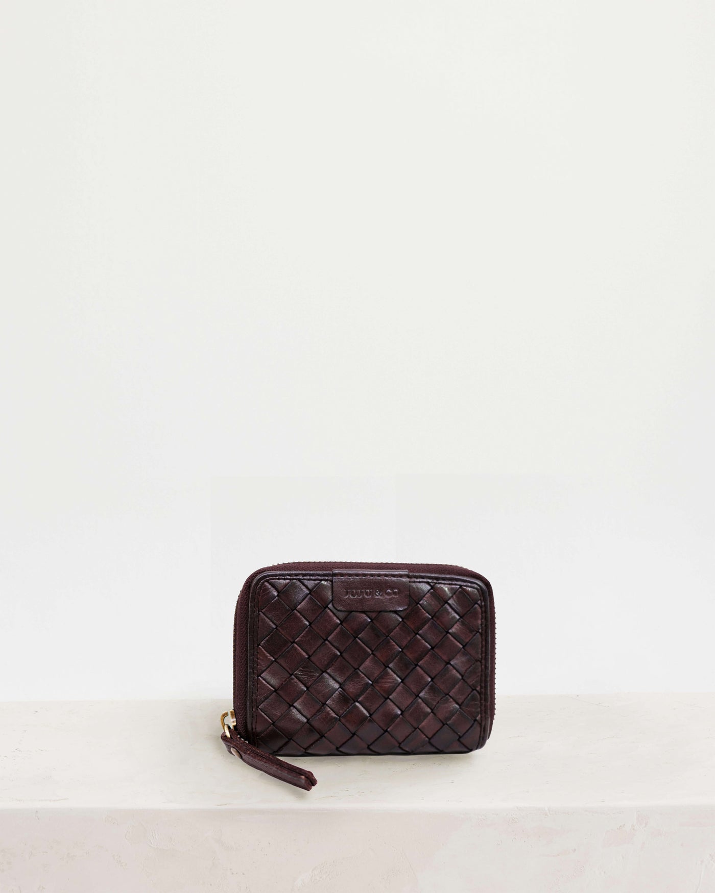 Small Basque Wallet Chocolate