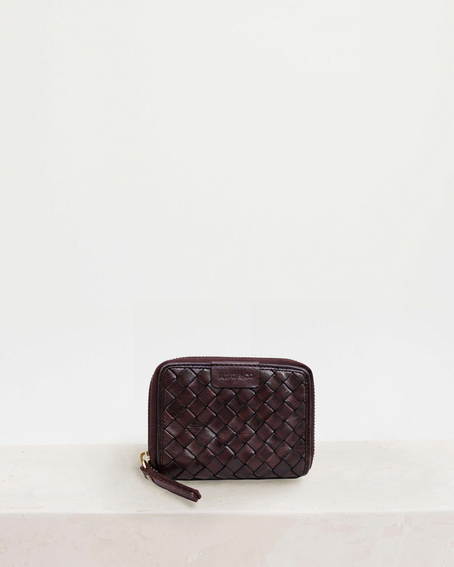 Small Basque Wallet Chocolate