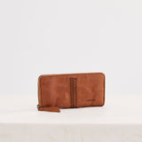 Braid Wallet Tan