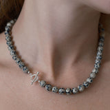 Dalmatian Jasper Stone Necklace