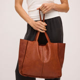Baby Unlined Tote Cognac