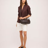 Basque Midi Bag Chocolate
