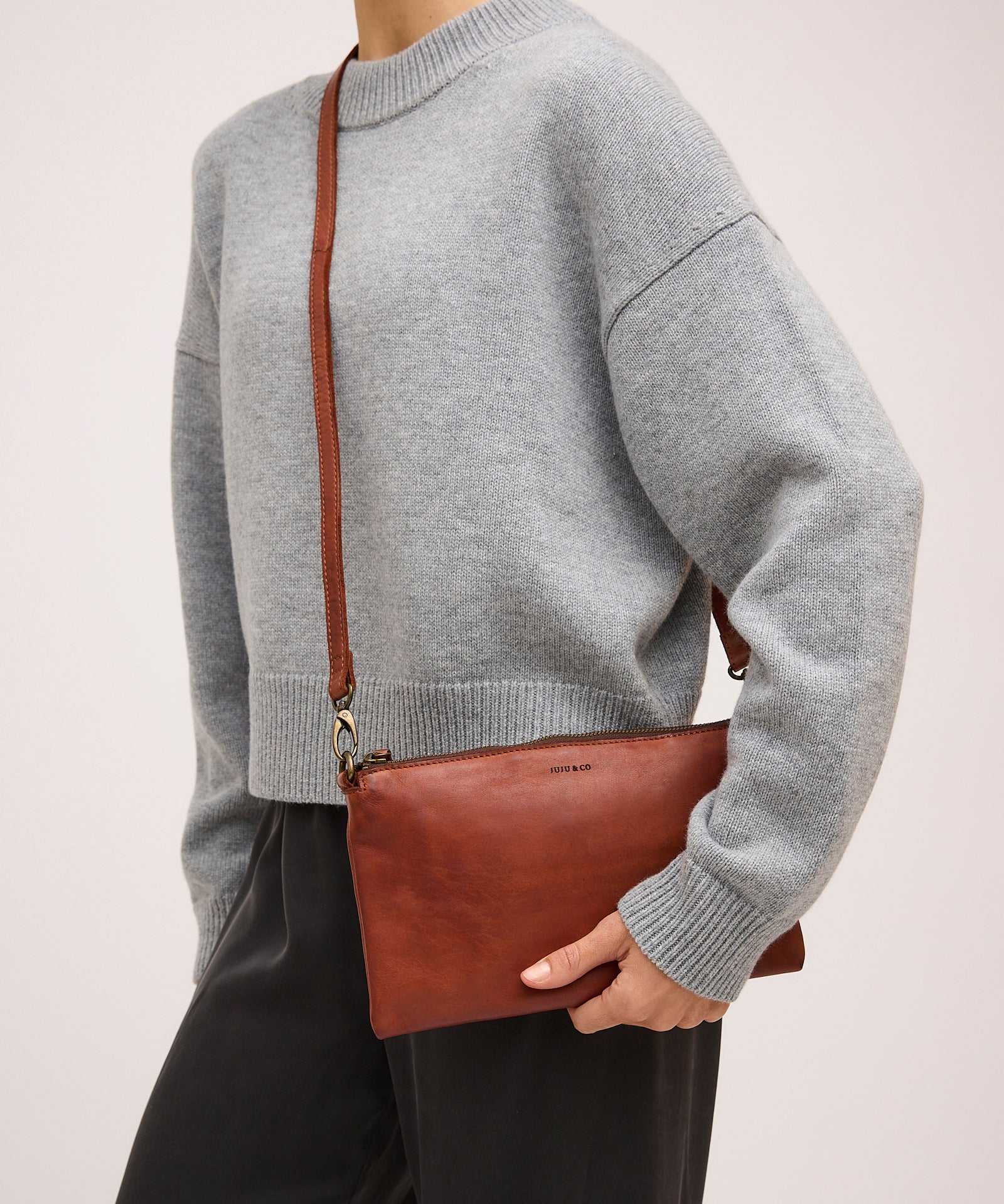 Monterey Crossbody Cognac