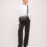 Small Bolster Bag - Mahogany