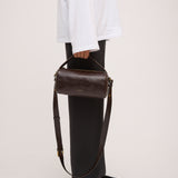 Small Bolster Bag - Mahogany