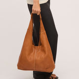 Unlined Slouchy Tan