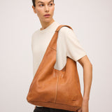 Unlined Slouchy Tan