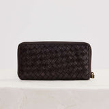 Large Basque Wallet Chocolate