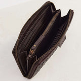 Large Basque Wallet Chocolate