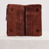 Large Capri Wallet Cognac