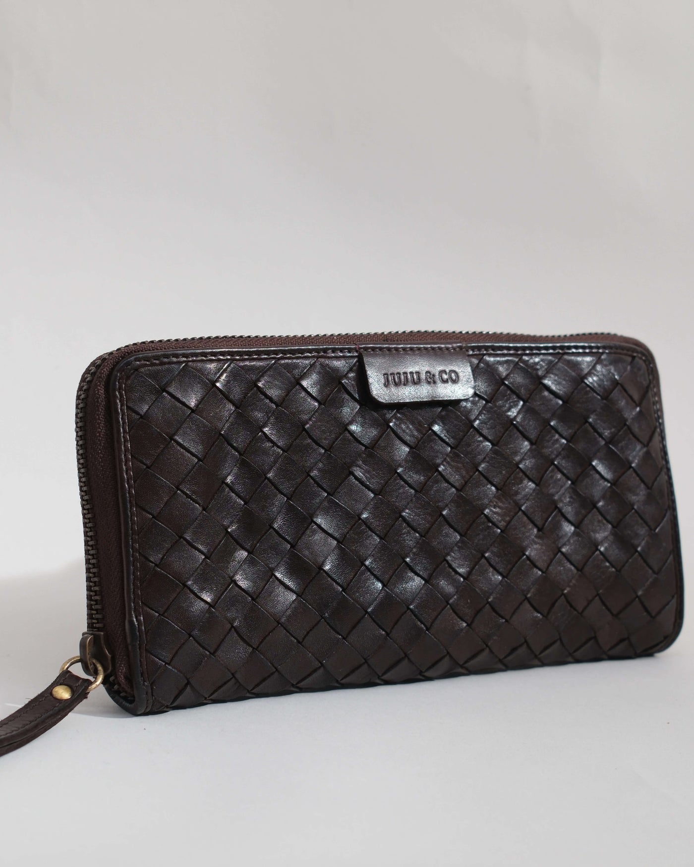 Large Basque Wallet Chocolate