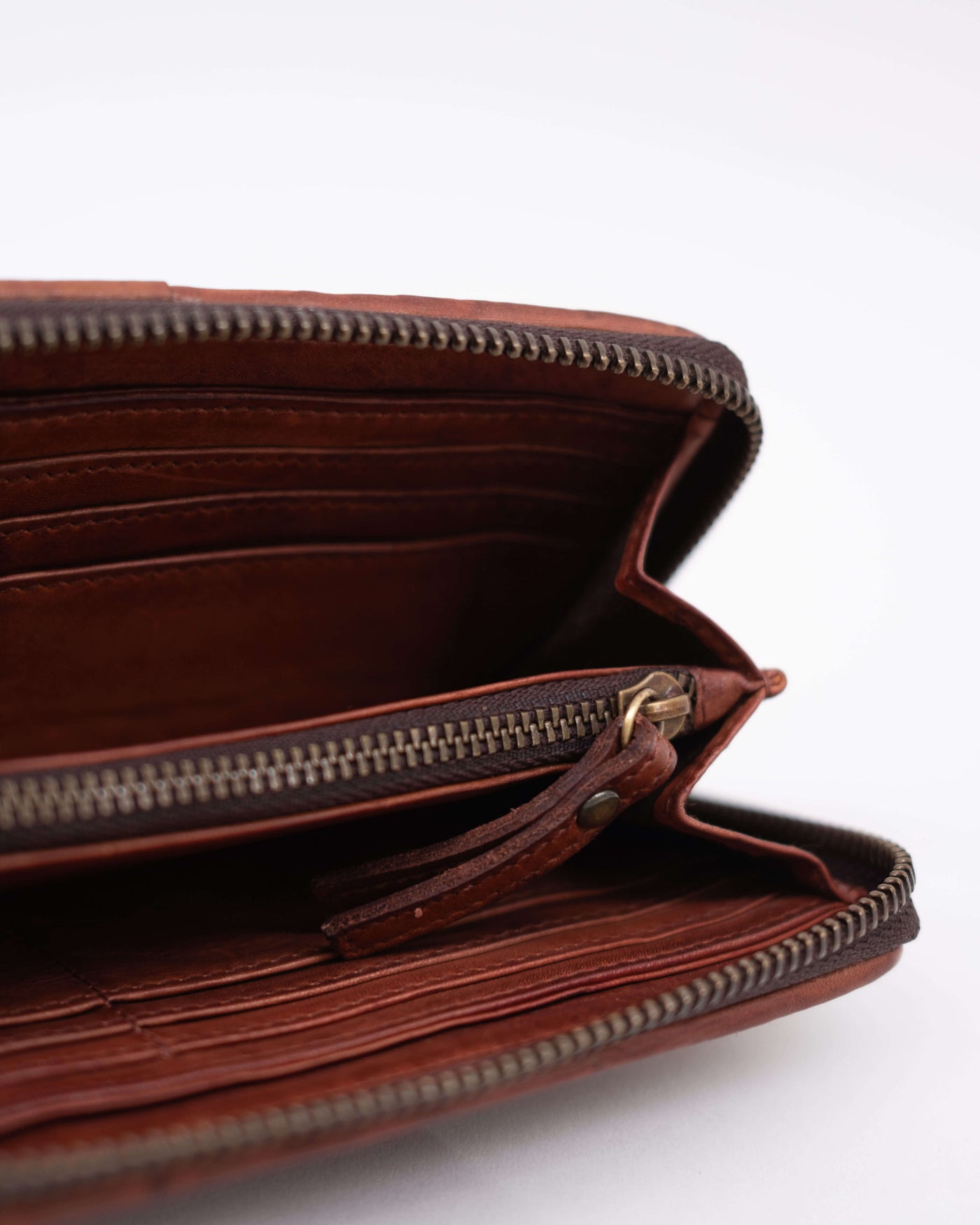 Large Basque Wallet Amber