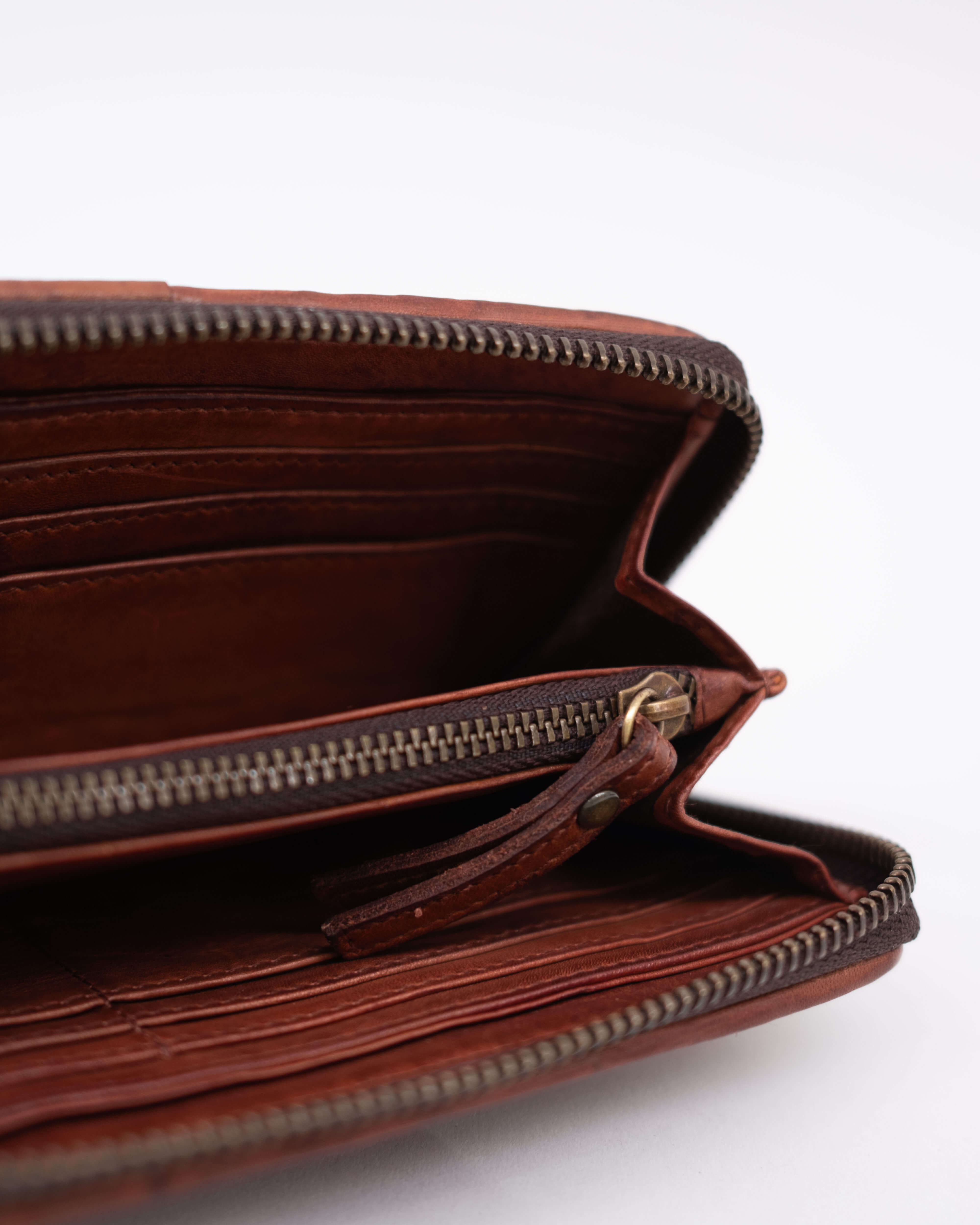 Large Basque Wallet Amber