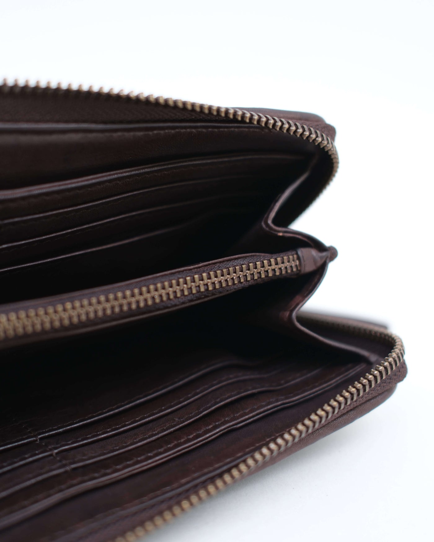 Large Basque Wallet Chocolate