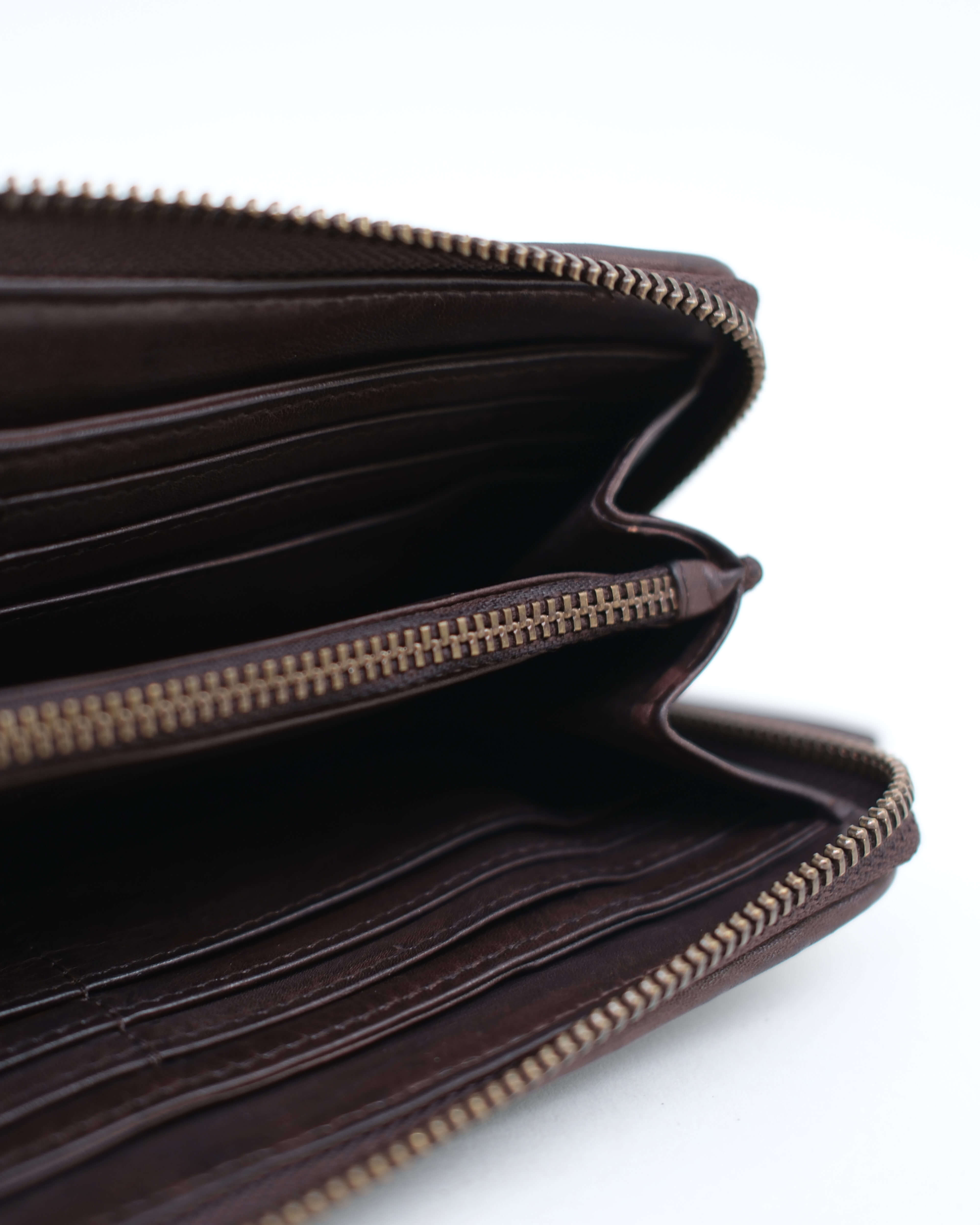 Large Basque Wallet Chocolate