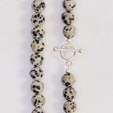 Dalmatian Jasper Stone Necklace