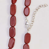 Red Jasper Stone Necklace
