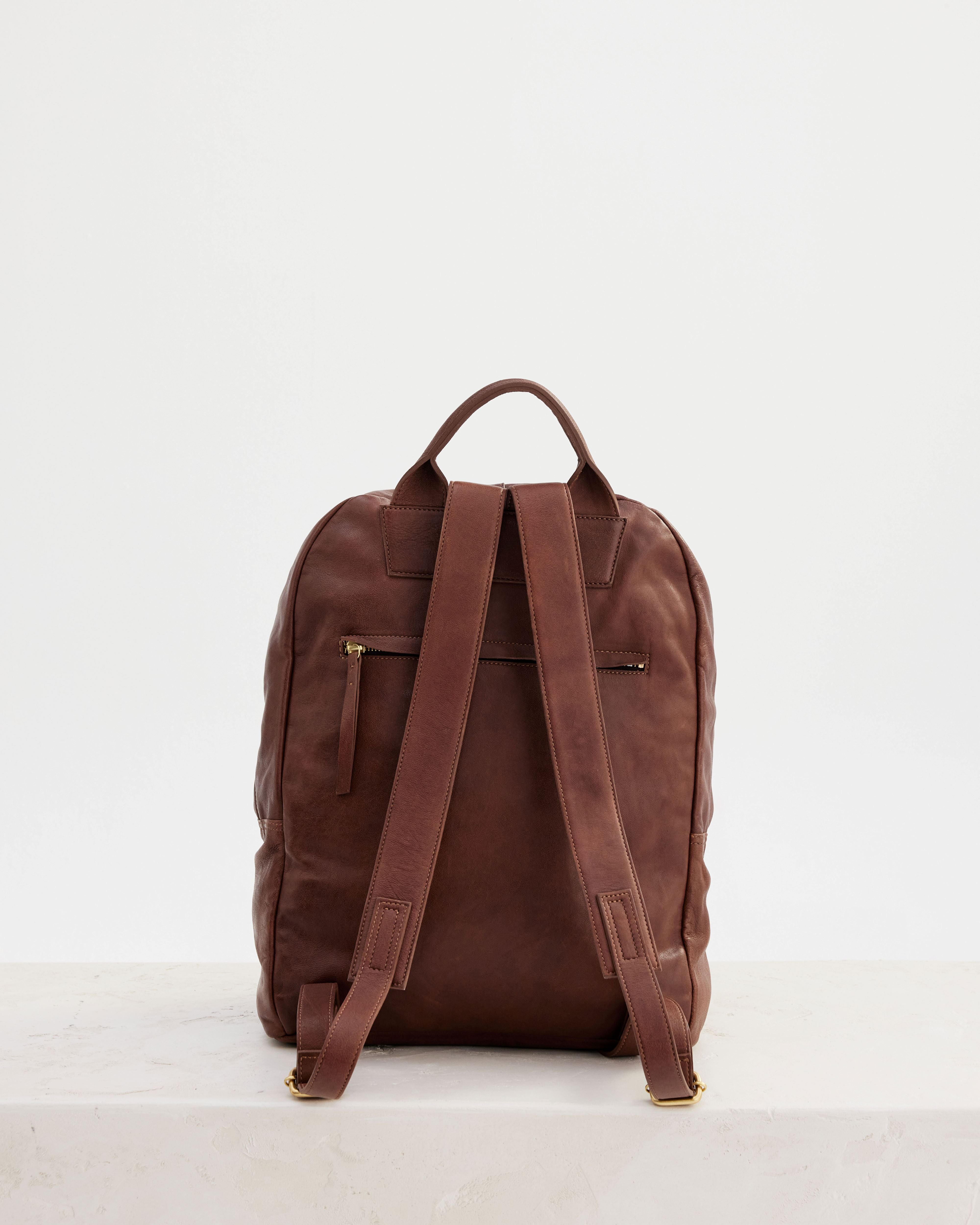 Riley Backpack Cognac
