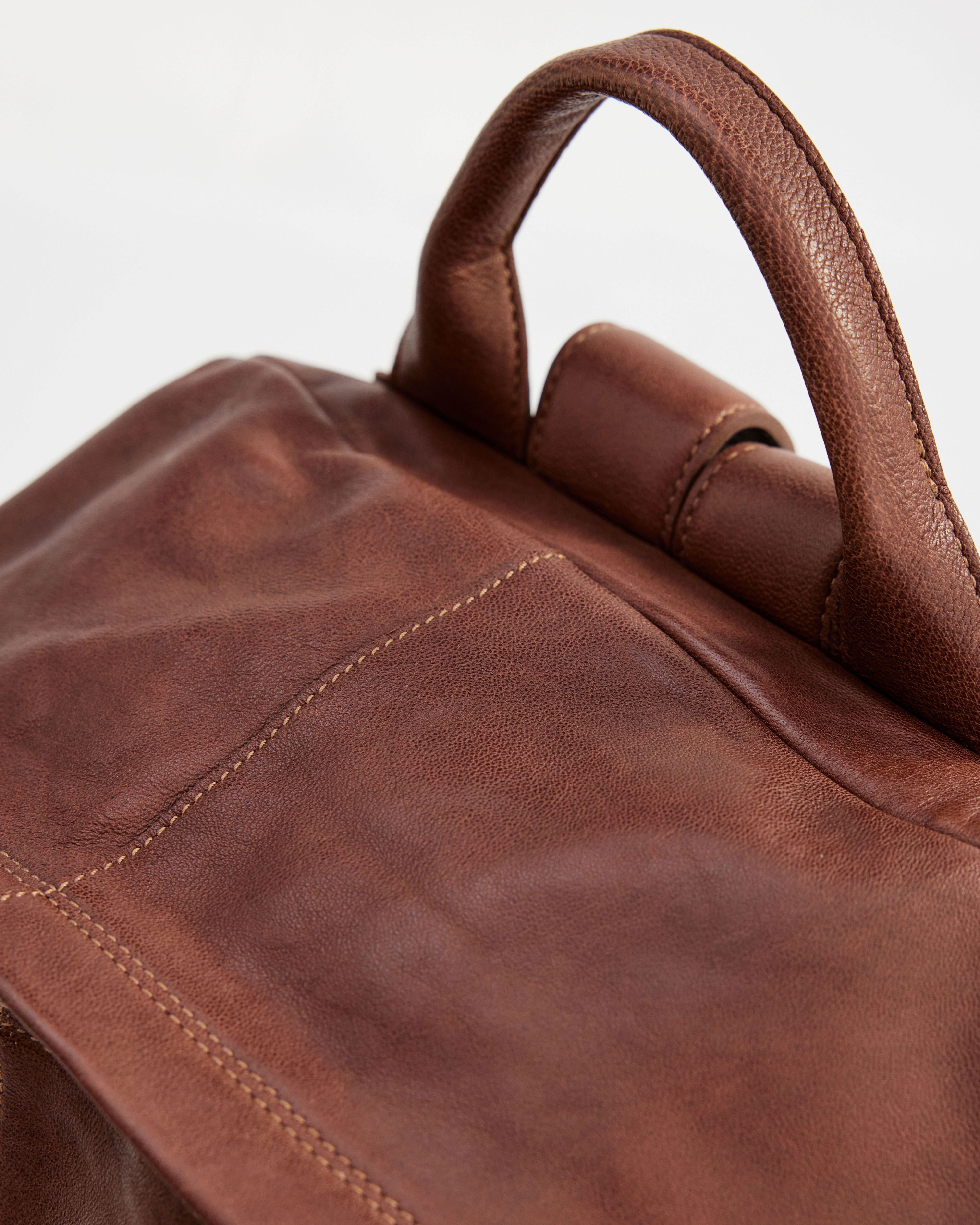 Riley Backpack Cognac