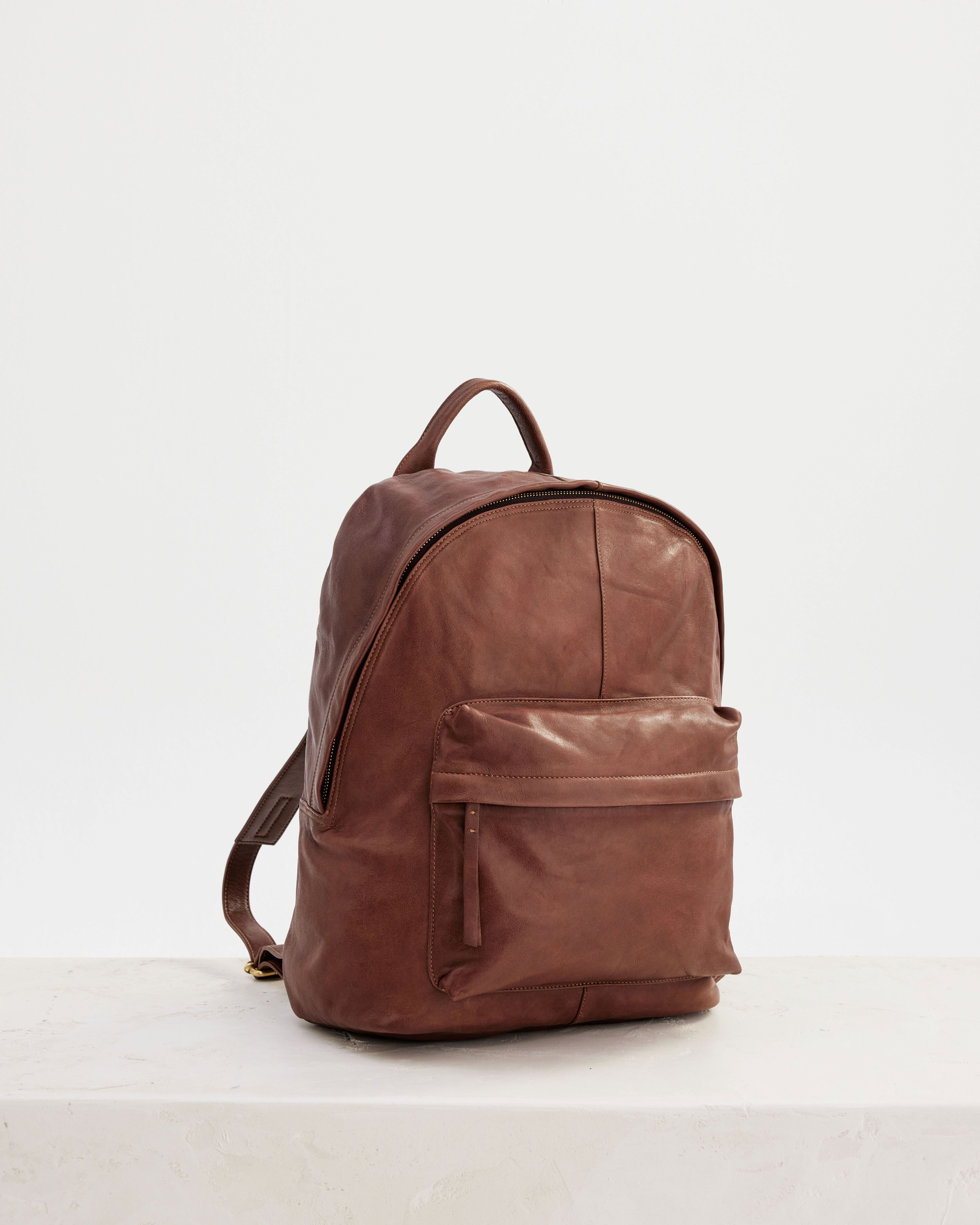 Riley Backpack Cognac