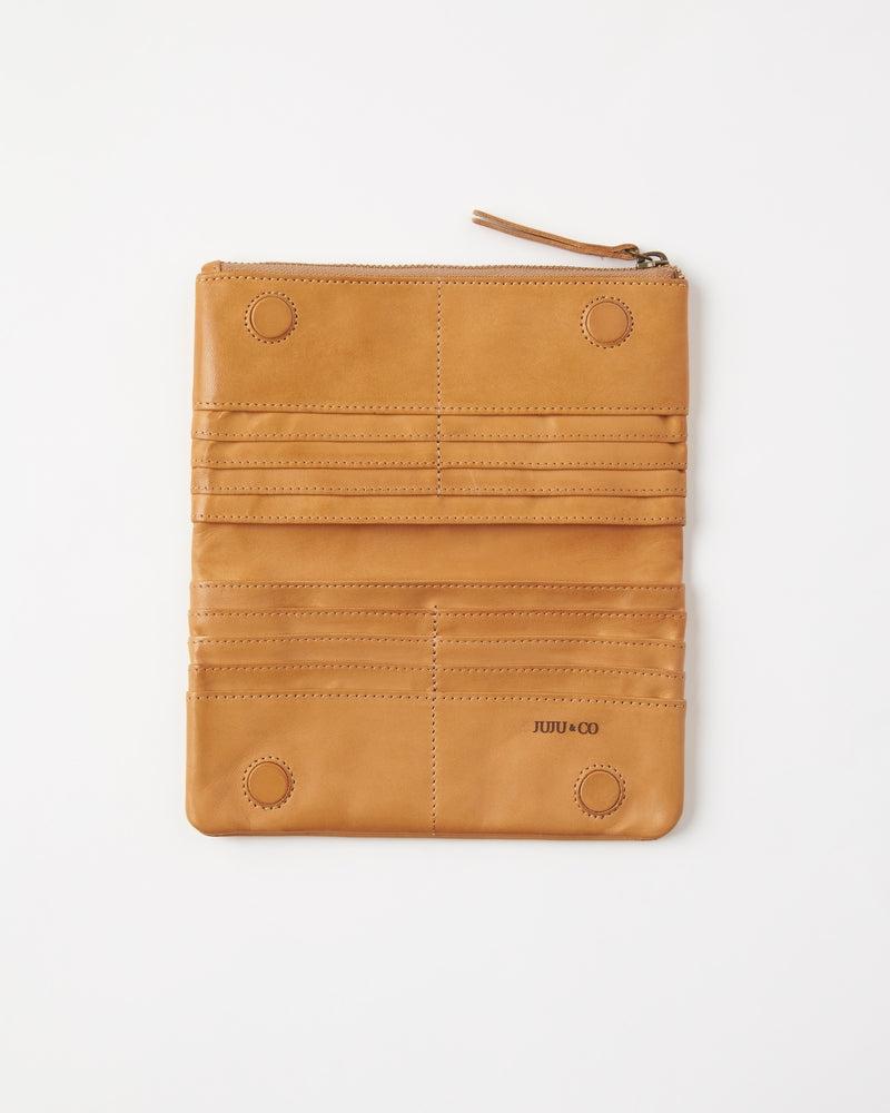 Large Capri Wallet Tan