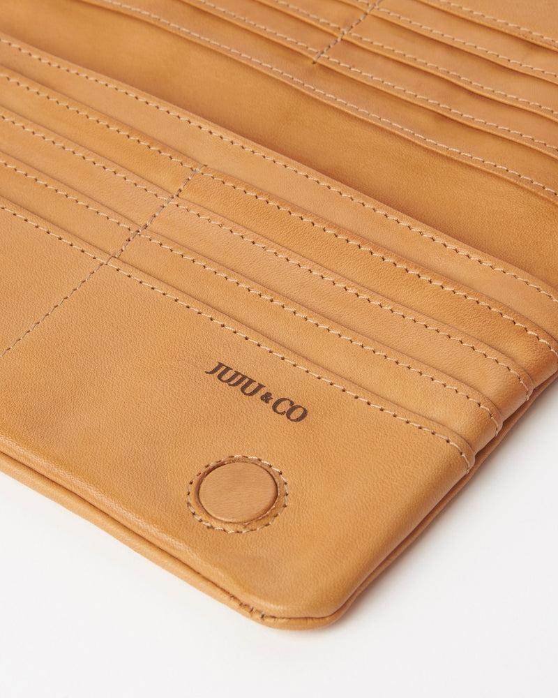 Large Capri Wallet Tan