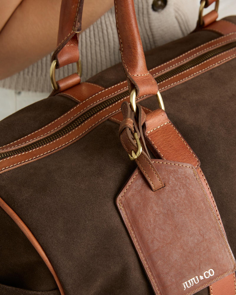 Buddy Luggage Tag - Cognac