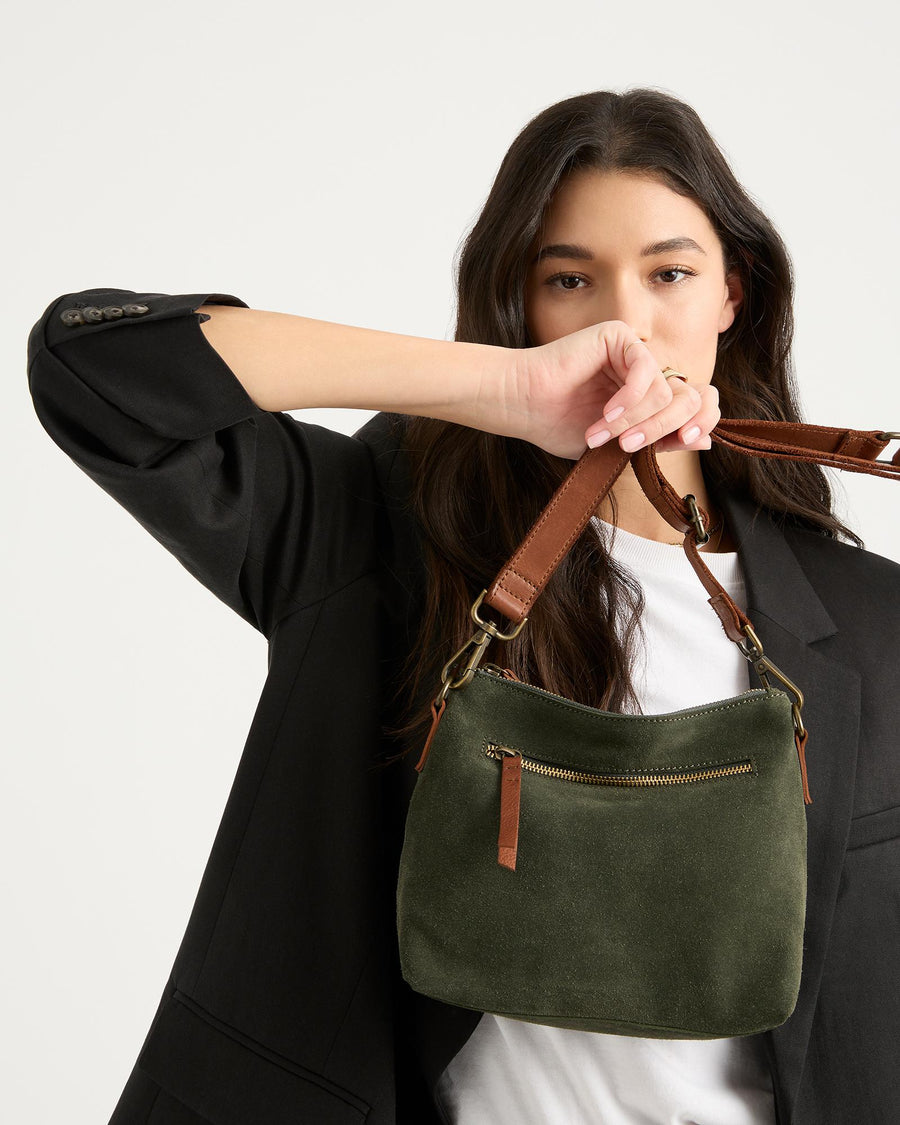 Suede Essential - Olive