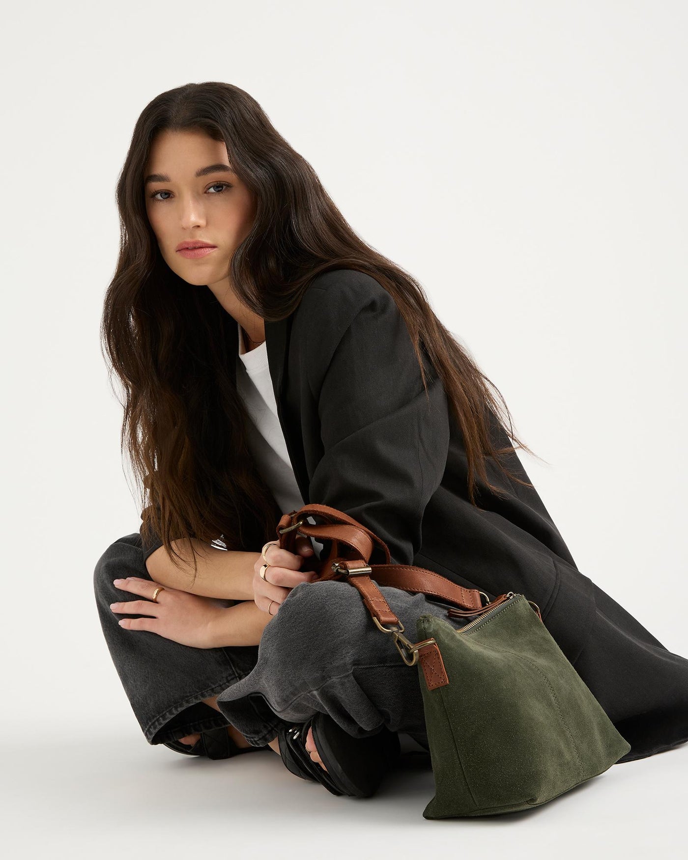 Suede Essential - Olive
