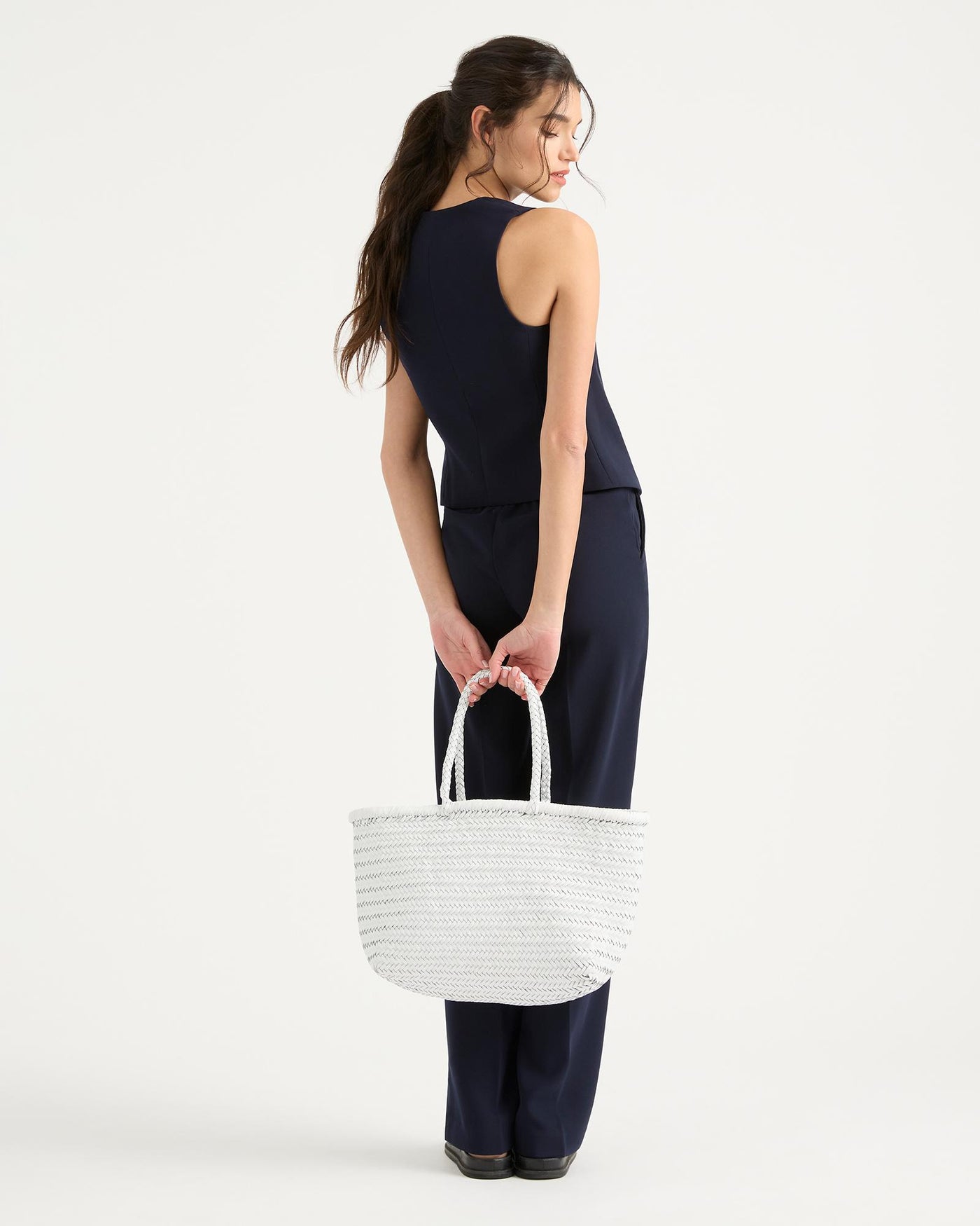 Harbour Basket - White