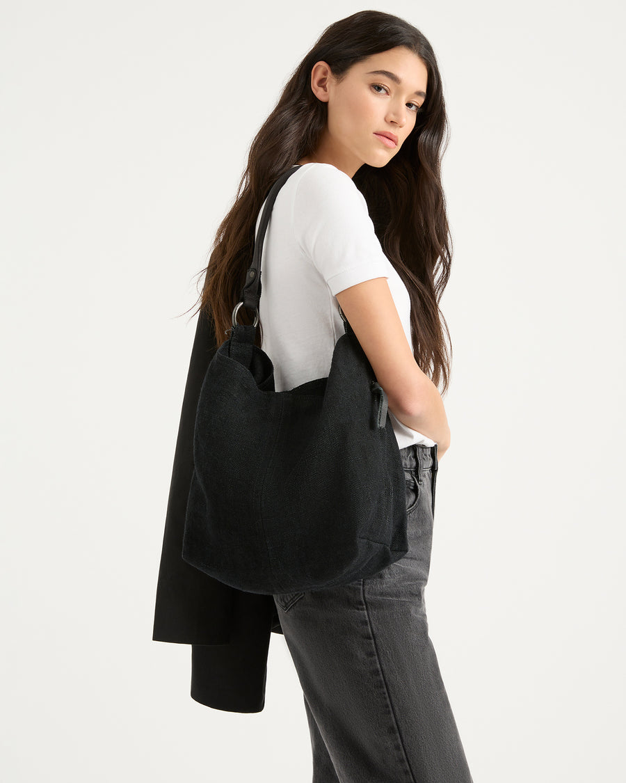 Sunday Slouchy - Black