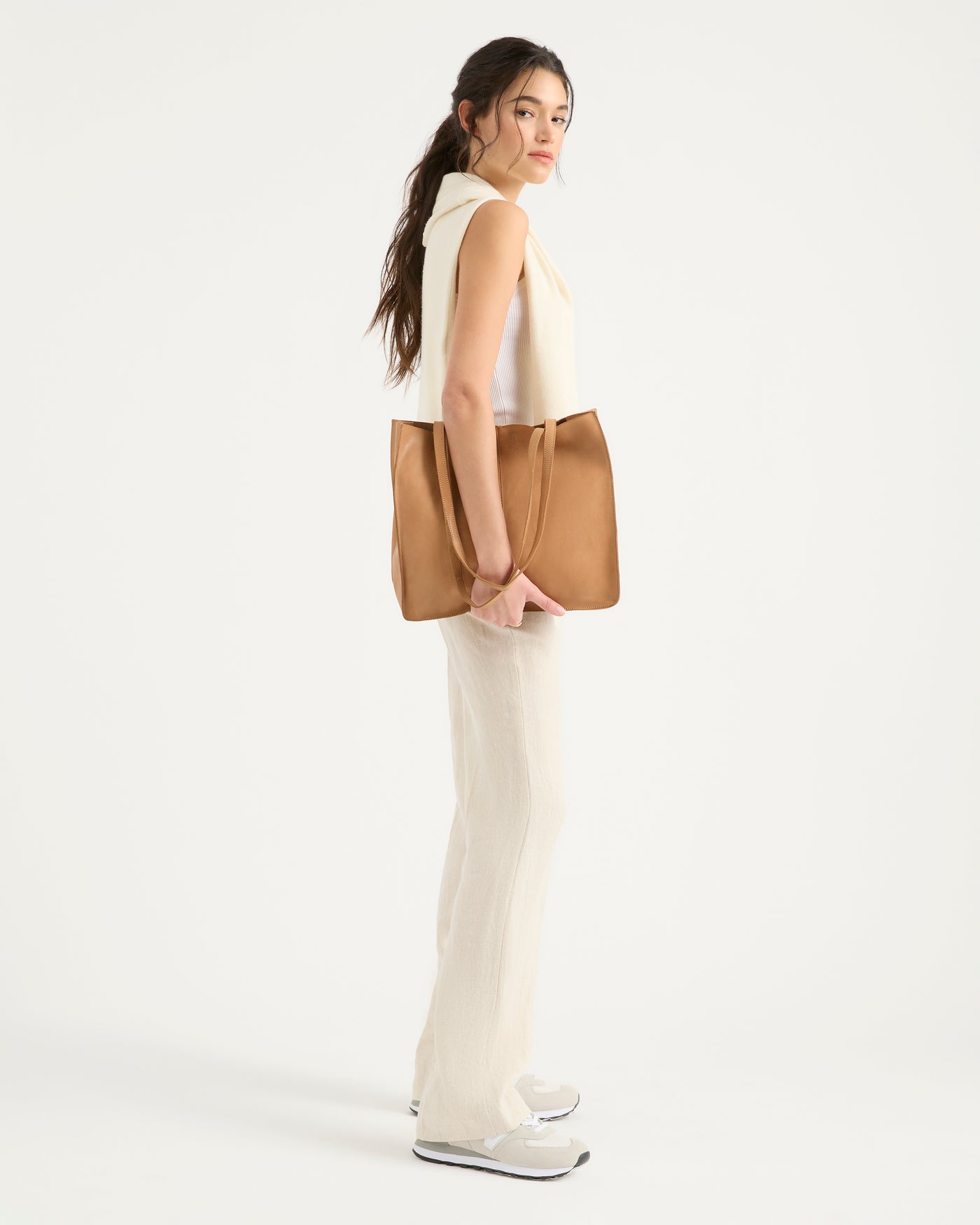 Baby Unlined Tote - Tan