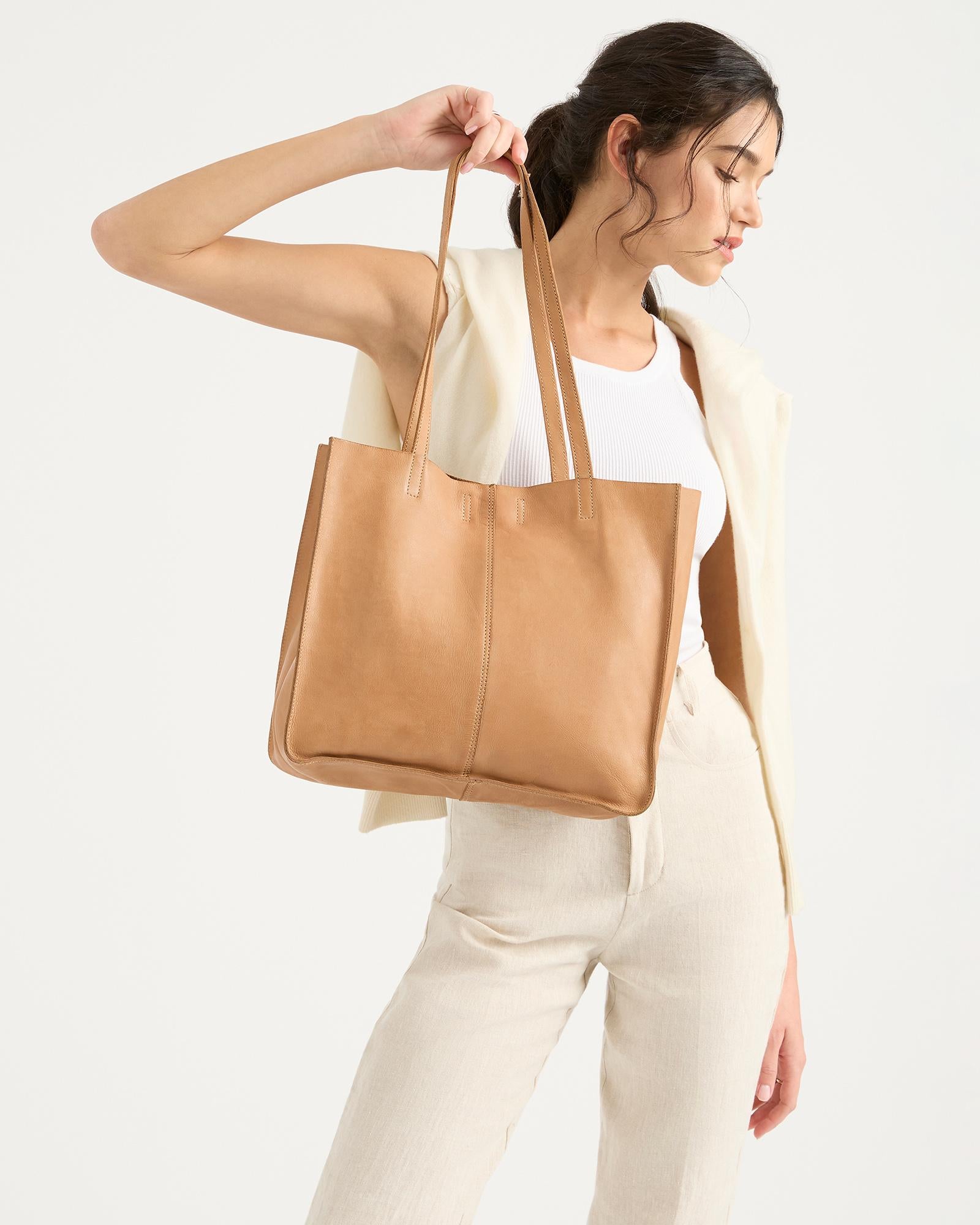 Baby Unlined Tote Tan