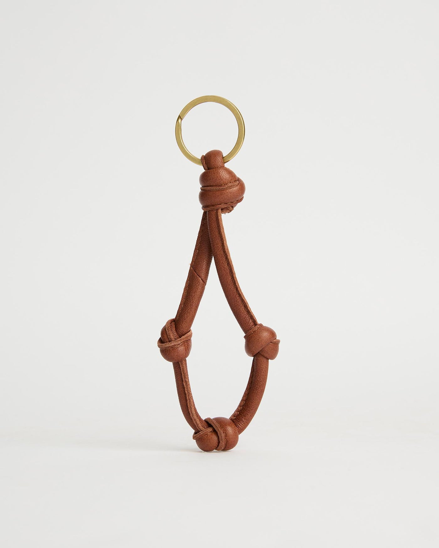 Reid Key Ring - Cognac