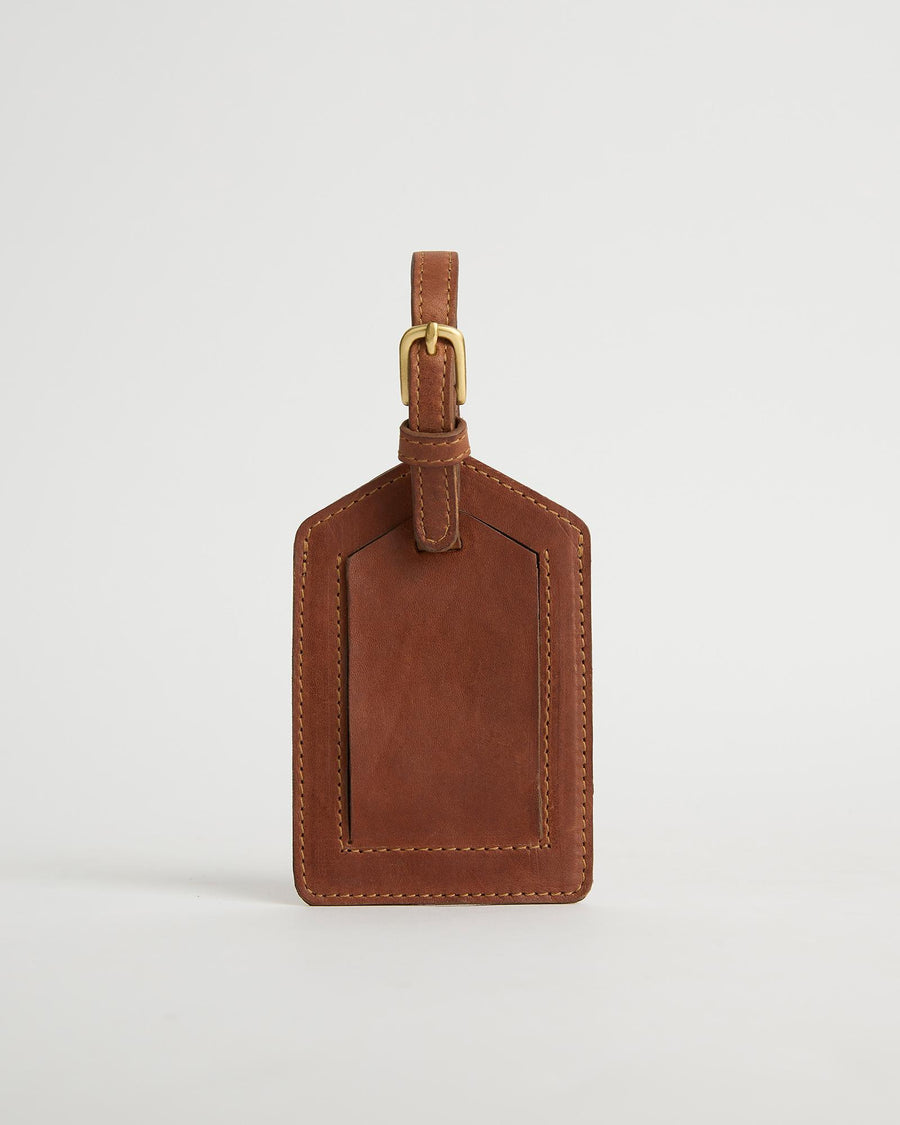 Buddy Luggage Tag - Cognac