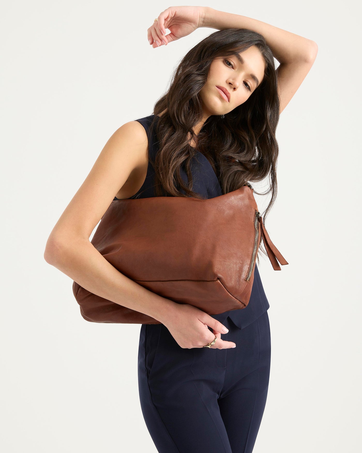 Small Slouchy - Cognac