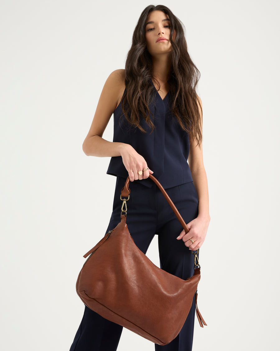 Small Slouchy - Cognac