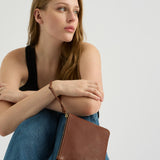 Juju Clutch Cognac