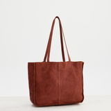 Tumbled Baby Unlined Tote Tan