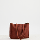 Tumbled Baby Unlined Tote Tan