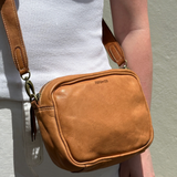 Camera Crossbody Tan