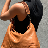Signature Slouchy Bag Tan