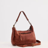 Signature Slouchy Bag Cognac