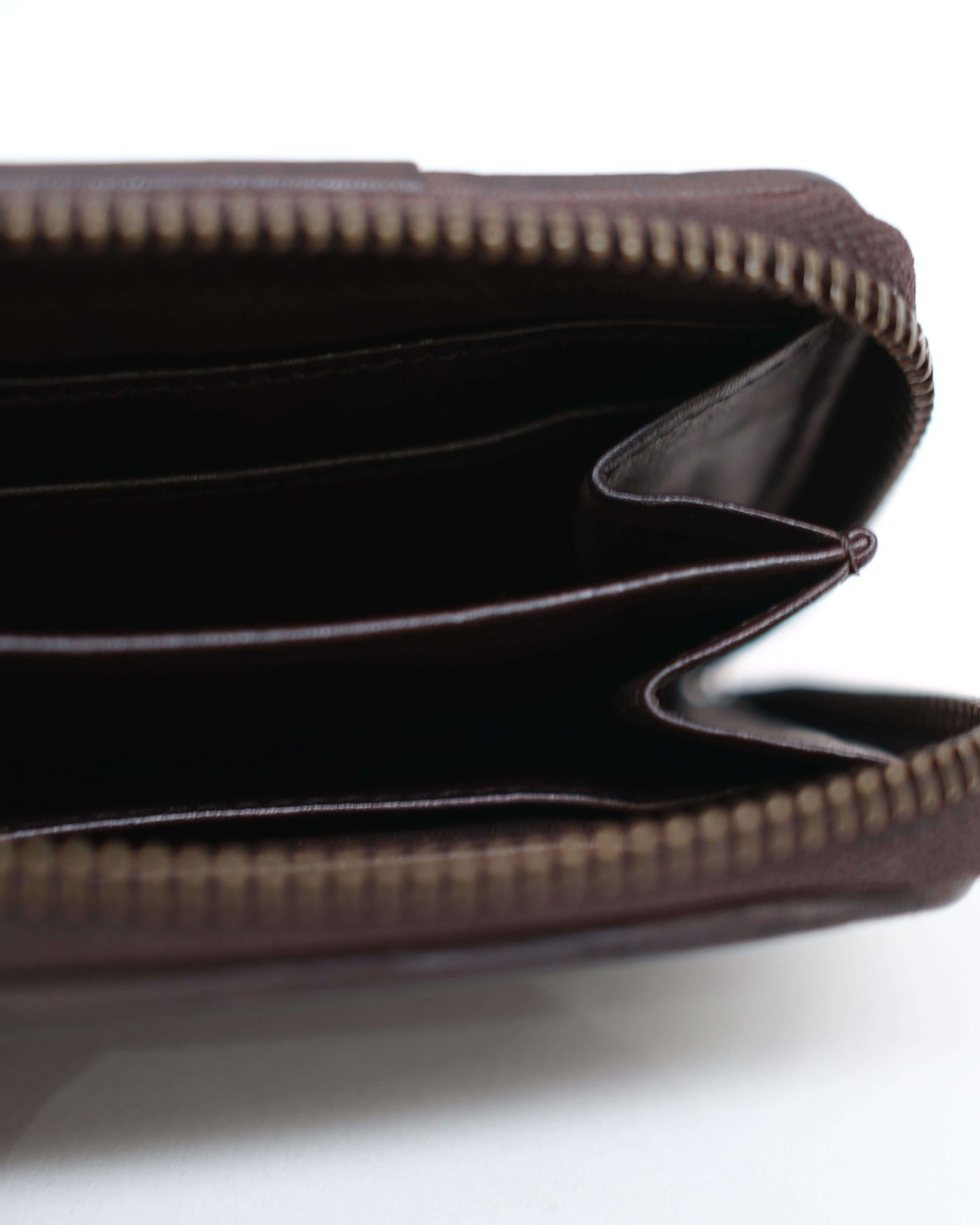 Small Basque Wallet Chocolate