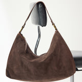 Suede Slouchy - Chocolate