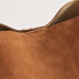 Suede Cabas Camel
