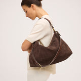 Suede Slouchy - Chocolate