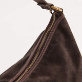 Suede Slouchy - Chocolate