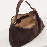 Suede Slouchy - Chocolate